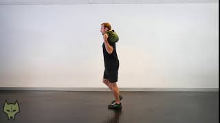 Sandbag Walking Lunge