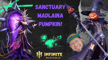 Madlaina pick! Pumpkin guy! Sanctuary! - Infinite Magicraid