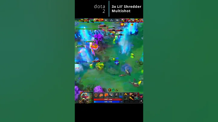 #dota2  Snapfire 3x Lil' Shredder Multishot pt1 #shorts