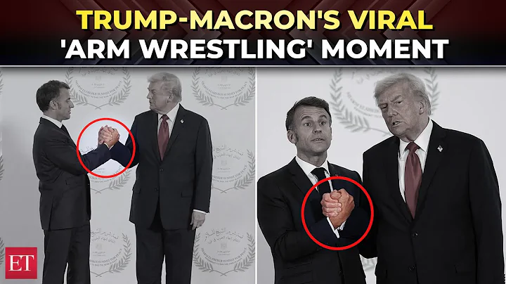 ‘You hurt me!': Trump-Macron viral ‘arm wrestling’ handshake at Gaza peace summit sparks buzz online