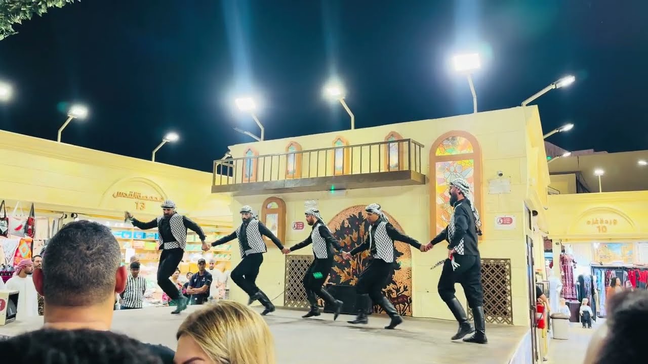 Palestine Pavilion Dabke Dance Global Village Dubai