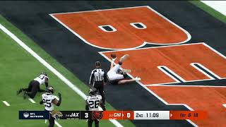 Caleb Williams’ Double Fake TD Pass to Cole Kmet in London!