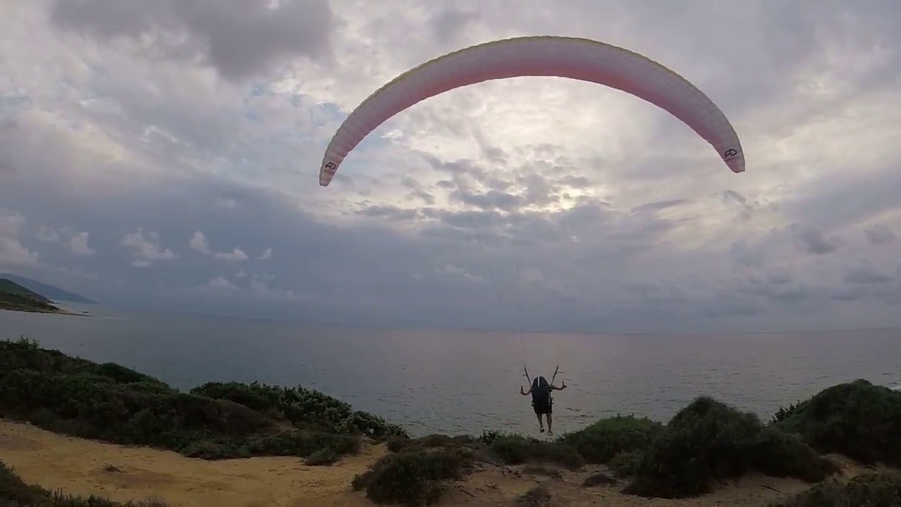 Sardinien 2018 Kitesurfing, Paragliding, Sardinia