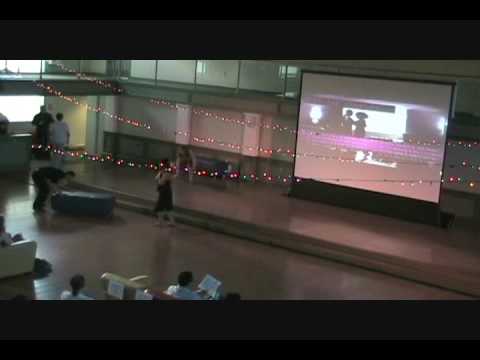 Vassar Ballroom Dancing Club Dancing With The Professors 2009.  Part 5 Chacha And Rhumba