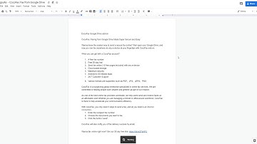 CocoFax  OAuth Consent Screen  and OAuth grant process Demonstration Video