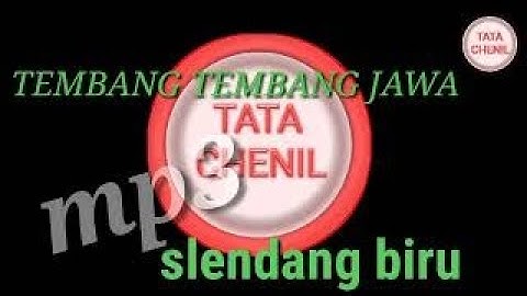 campursari//slendang biru