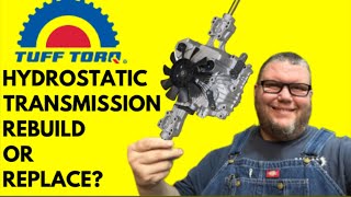 JOHN DEERE X300 FAILED TUFF TORQ TRANSMISSION USED COMMERCIALLY REPAIR OR REPLACE LOW HOUR