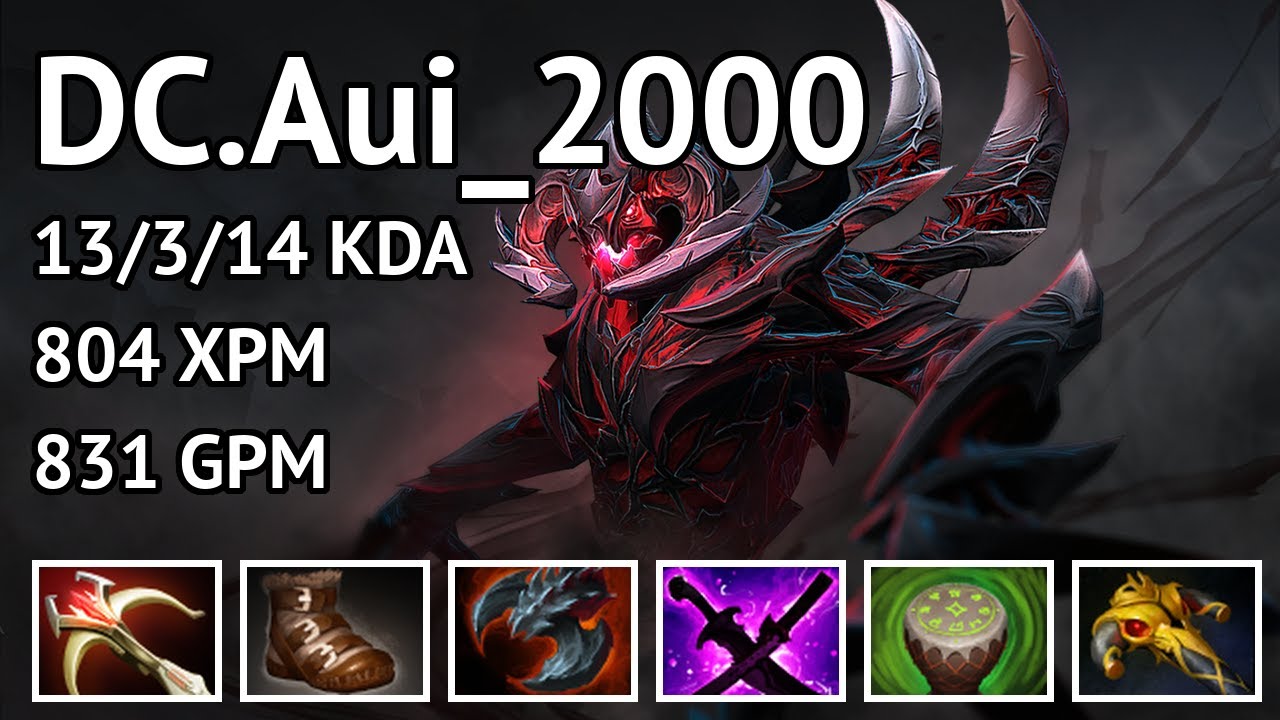 Dota Memories DC.Aui_2000 - Shadow Fiend highlights - Game 3832120555 - Dota 2