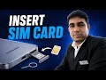 How to Insert SIM Card in Mobile | Samsung Me SIM Kaise Lagaye