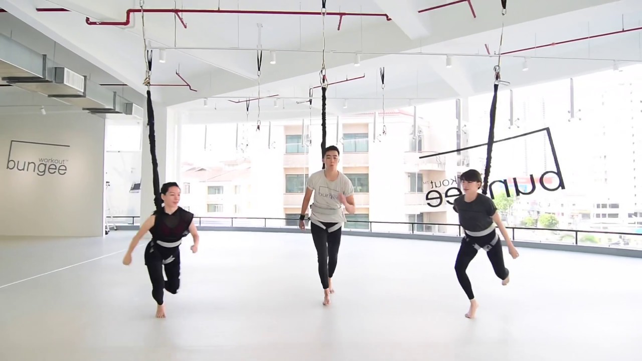 Defy Gravity Bungee Workout Class CORE FOCUSED WORKOUT