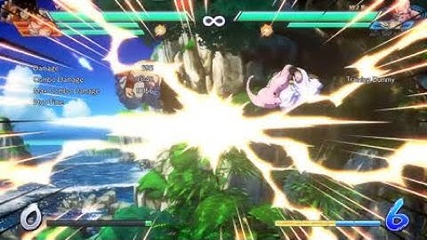 DBFZ - Adult Gohan Lvl 1 - Self Timed Leg Loop - EASY 10k ToD Combo