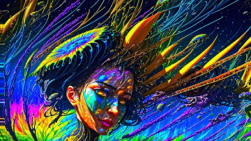 AI Generated Colorful Illusion - [Animation] Video: 4K, Ultra HD (UHD)