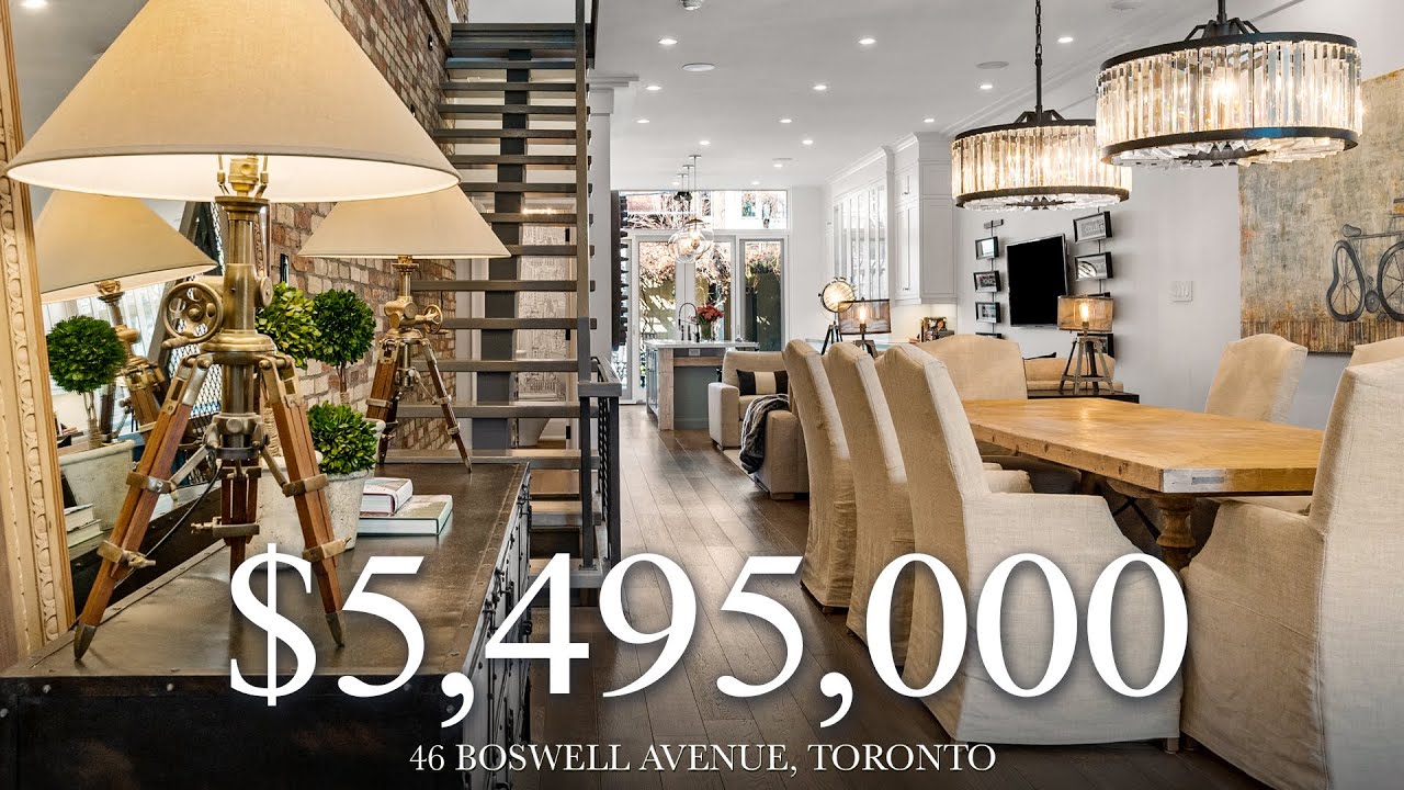 5,495,000 Spectacular Fully Renovated Century Home 46 Boswell