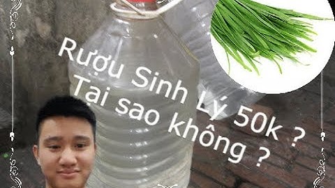 Rượu Lá Hẹ | Rượu Sinh Lý Nam đơn giản tại nhà