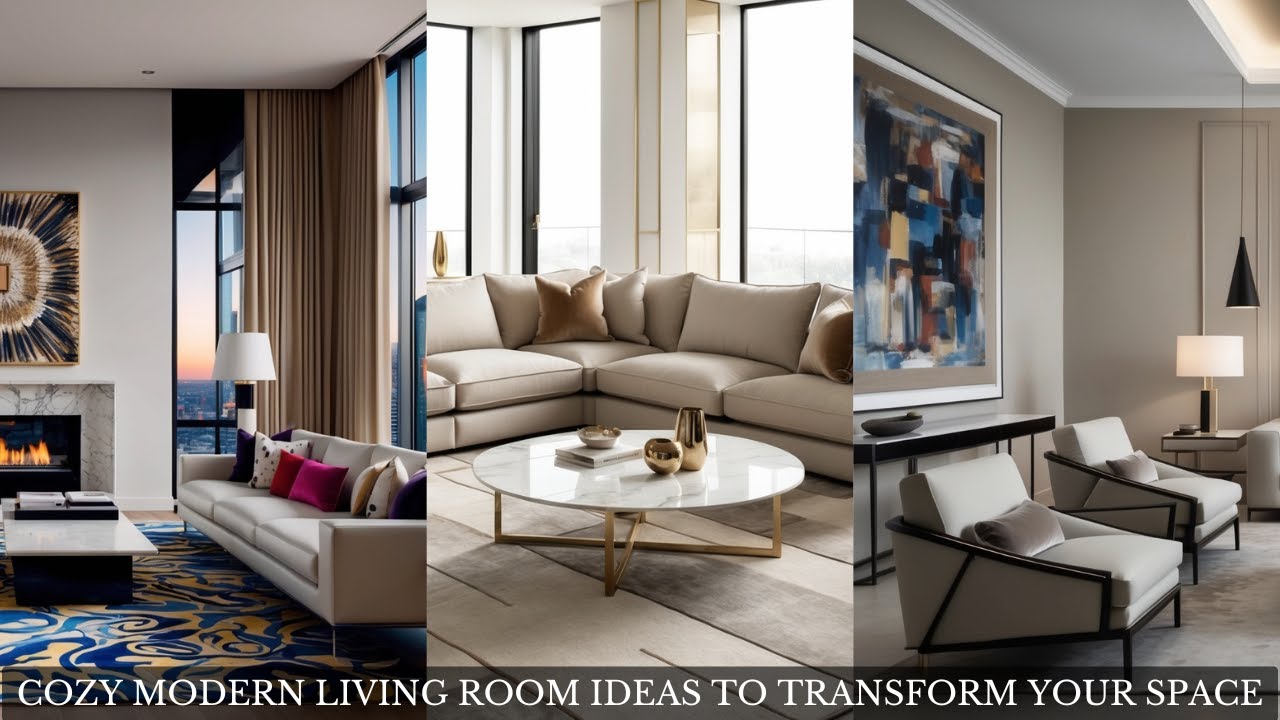 Cozy Modern Living Room Ideas to Transform Your Space!