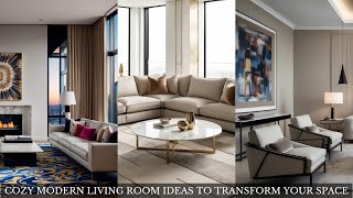 Cozy Modern Living Room Ideas to Transform Your Space!