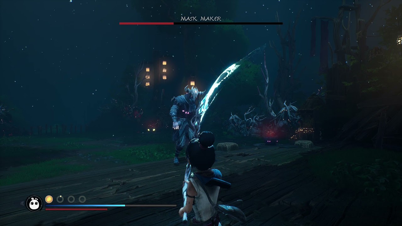 Kena: Toshi's Fear - Mask Maker Boss Fight; with Cutscenes