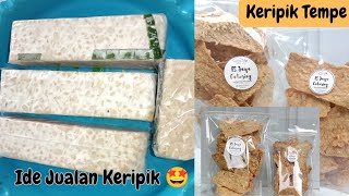 Berbagi Resep Cara Membuat Keripik Tempe Renyah 🤫🤩 Ide Jualan Laris Manis 🤩