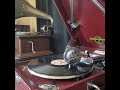 笠置 シヅ子 ♪アロハ・ブギ♪ 1951年 78rpm record. Columbia Model No G ー 241 phonograph