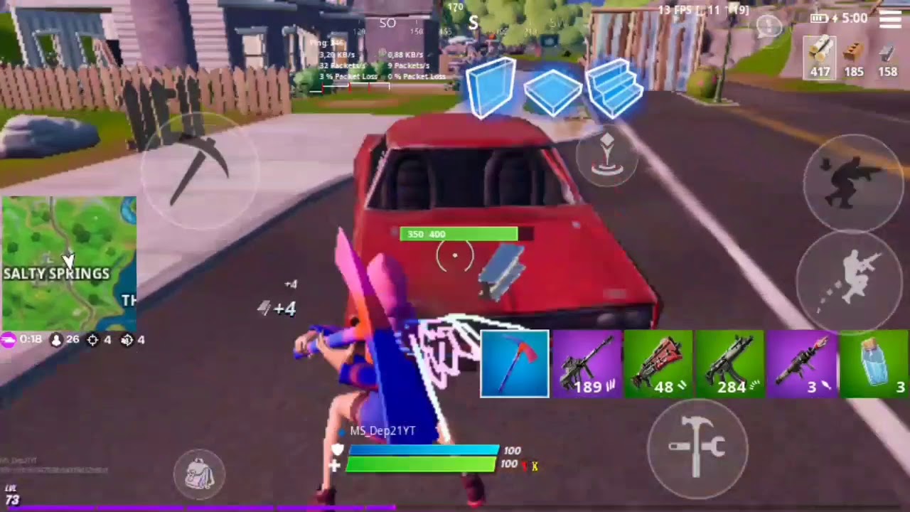 Fortnite Samsung Galaxy S7 Edge Gameplay (11 kills)