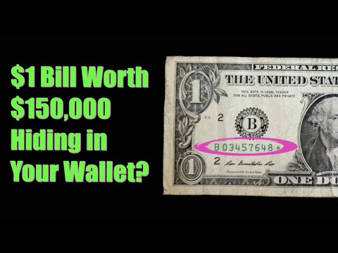 I Found a $1 Bill Worth $150,000...Sort of.