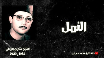 #قران_الجمعة | الشيخ شكري البرعي | ما تيسر من سورة النمل.