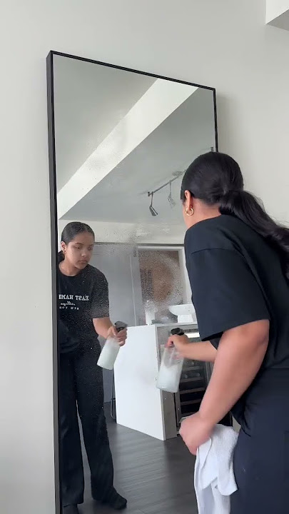 Unboxing my new IKEA Hovet mirror in black 🖤🖤