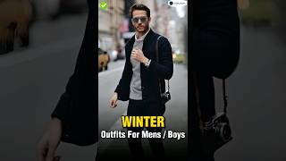 3 Stylish Mens Outfits For Winter ✅ || shorts viral