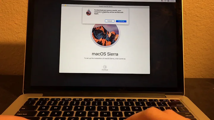 How to Reinstall MacOS Sierra on MacBook Pro, MacBook Air, MacBook, iMac, Mac Mini, Mac Pro