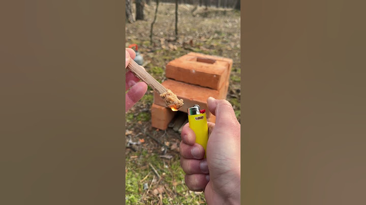 Bushcraft Skills: How to Make a 9 Brick Furnace #survival #diy