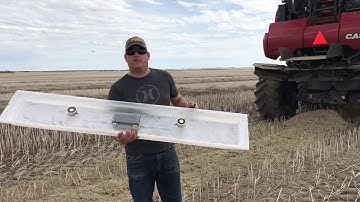 How to mount on combine. Easy easy easy