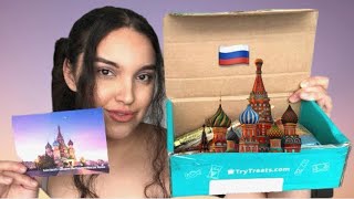 trying Russian snacks!