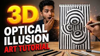 3D Optical Illusion Tutorial Step By Step