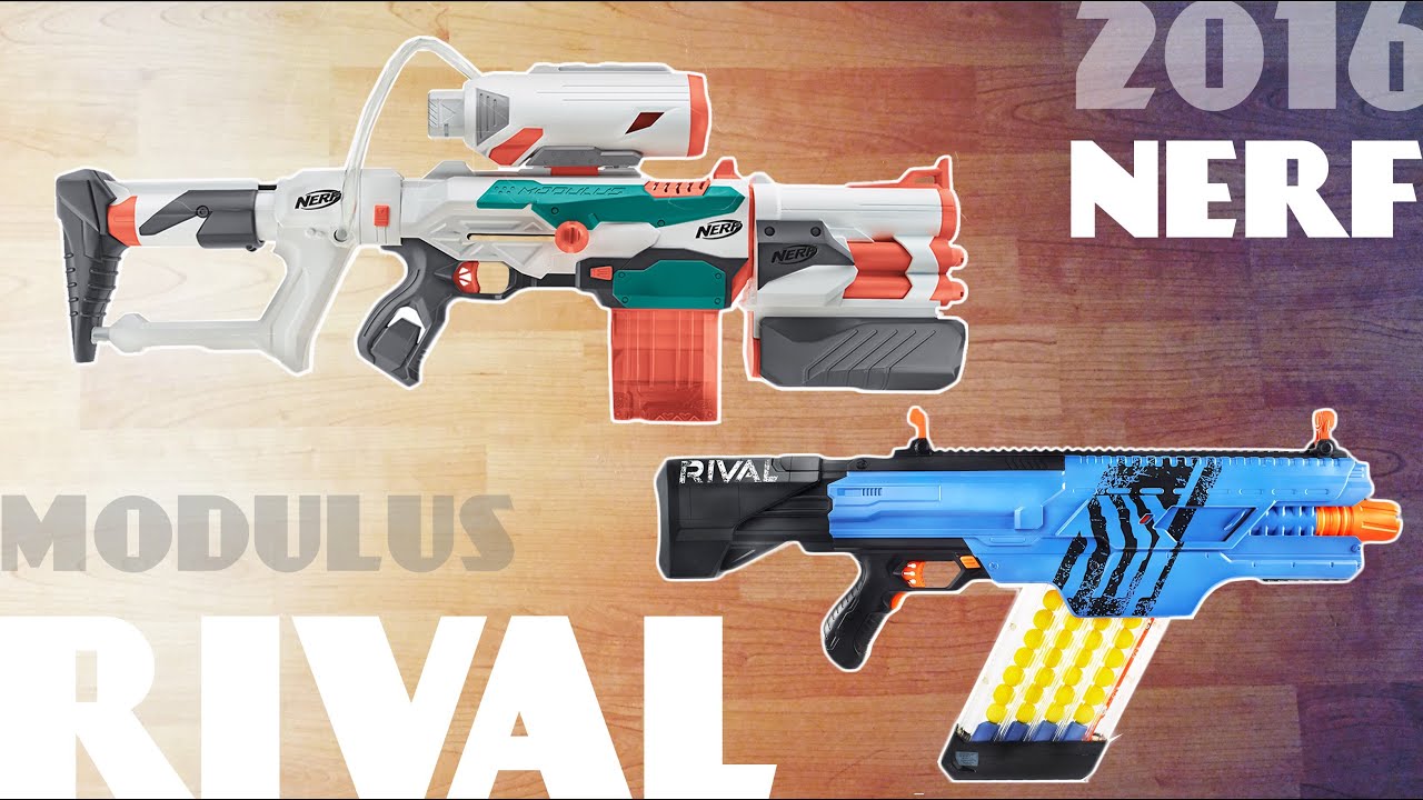 [NEWS] NEW 2016 Nerf MODULUS Tri-Strike & RIVAL Khaos MXVI-4000 Blaster