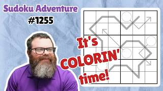 Sudoku Adventure #1255 - "The final countdown" by PjoeterBliep