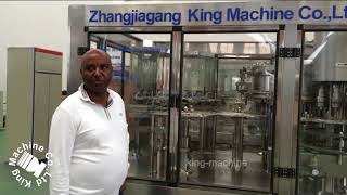 South Sudan Customer feedback on our water filling line screenshot 4
