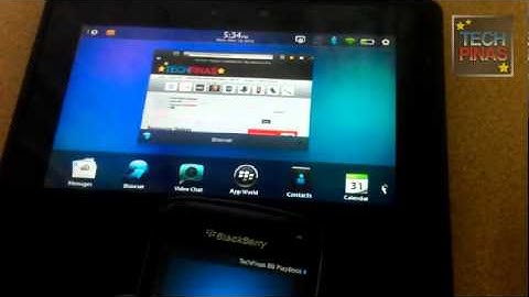 BlackBerry Smartphone as Remote Control for BlackBerry PlayBook Tutorial