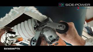SIDE POWER RETRACTABLE BOW THRUSTER INSTALLATION SR80 by SidePower