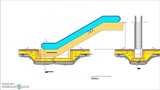 Escalator Shaft Pit Foundation Detail