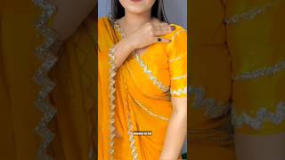 zimmy choo saari haul viral trending fashion ytshorts meesho ashortaday saree anarkali