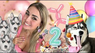 VLOG- JOYEUX ANNIVERSAIRE SKY ! ( recette gâteau pour chien, activités, cadeaux...) by melodymood 920 views 6 months ago 9 minutes, 56 seconds