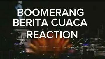 BOOMERANG - BERITA CUACA (OFFICIAL VIDEO) REACTION #boomerang #reactionvideo #guitar