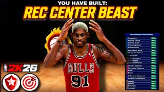 Unstoppable Best Center Build For Rec in NBA 2K26 – 95 Standing Dunk   89 3PT
