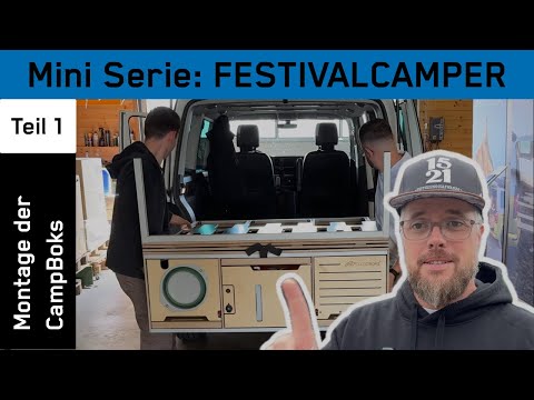 Turn a T6 van into a MEGA camper for under €10k in 5 minutes - Equipped with CampBoks Pro || SCHA...