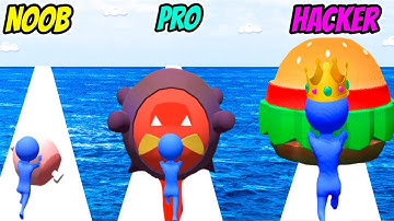 Snowball Run - NOOB vs PRO vs HACKER