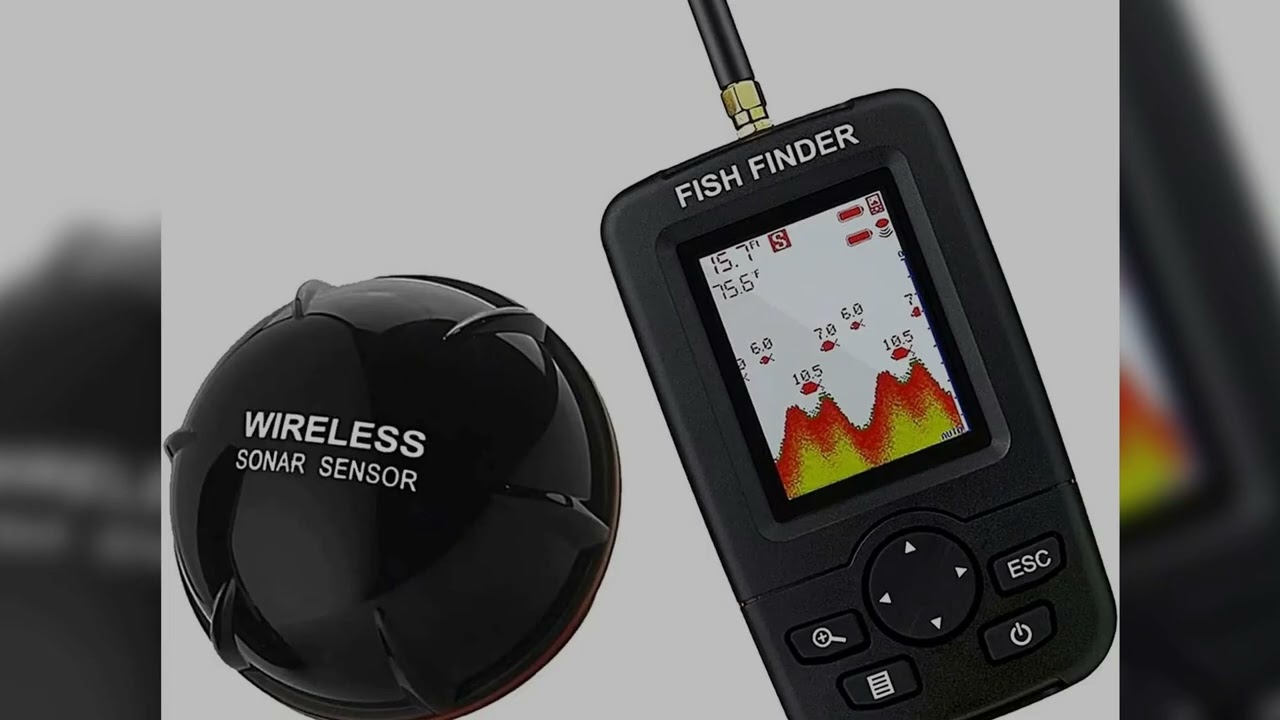 Latest Products You Must Know! Wireless Sonar Fishing Alert Fish Finder Underwater Echo Sounder Fi