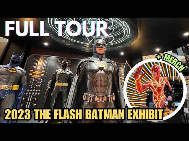 Hot Toys 2023 The Flash & Batman Exhibition FULL TOUR - Cosbaby