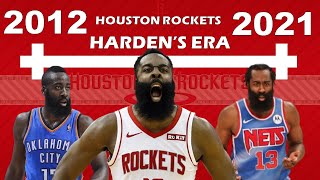 Timeline of JAMES HARDEN and the HOUSTON ROCKETS' ERA