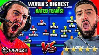 MY BROTHER Builds The Highest RATED TEAM ON FIFA 22 - SAVVA vs BROTHER WINNER GETS $1,000!