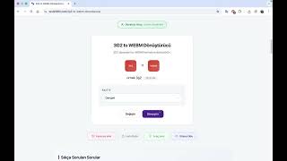 3G2 To Webm Dönüştürücü 3G2 Video Dosyalarını Webm Formatına Ücretsiz Çevirin